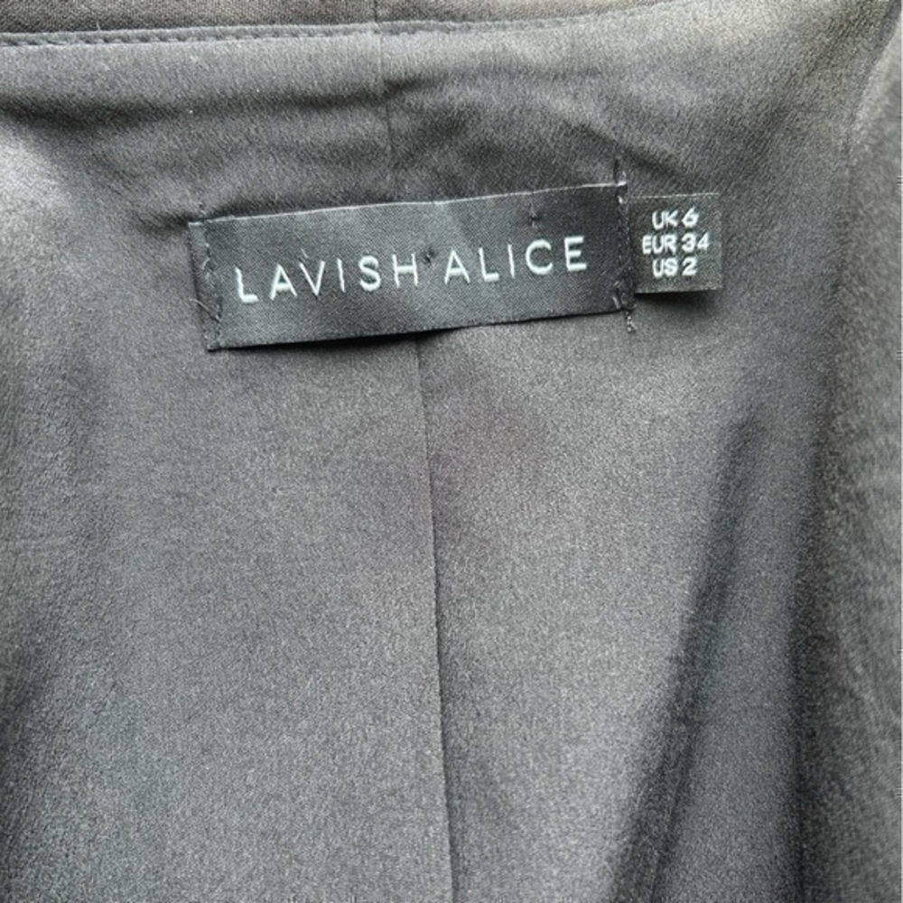 💋 ASOS Lavish Alice Frill Sleeve Fitted Blazer 🧥 2 - Picture 13 of 14